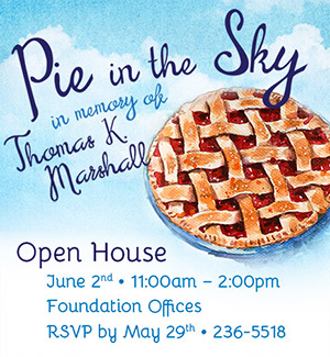 pie in the sky event evite
