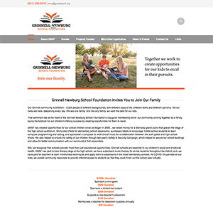 Grinnell-Newburg School Foundation Website