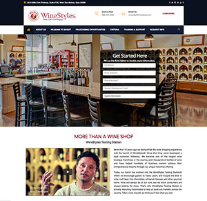 wine franchise website