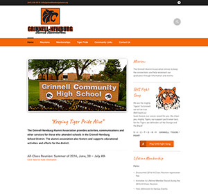 grinnell newburg alumni website